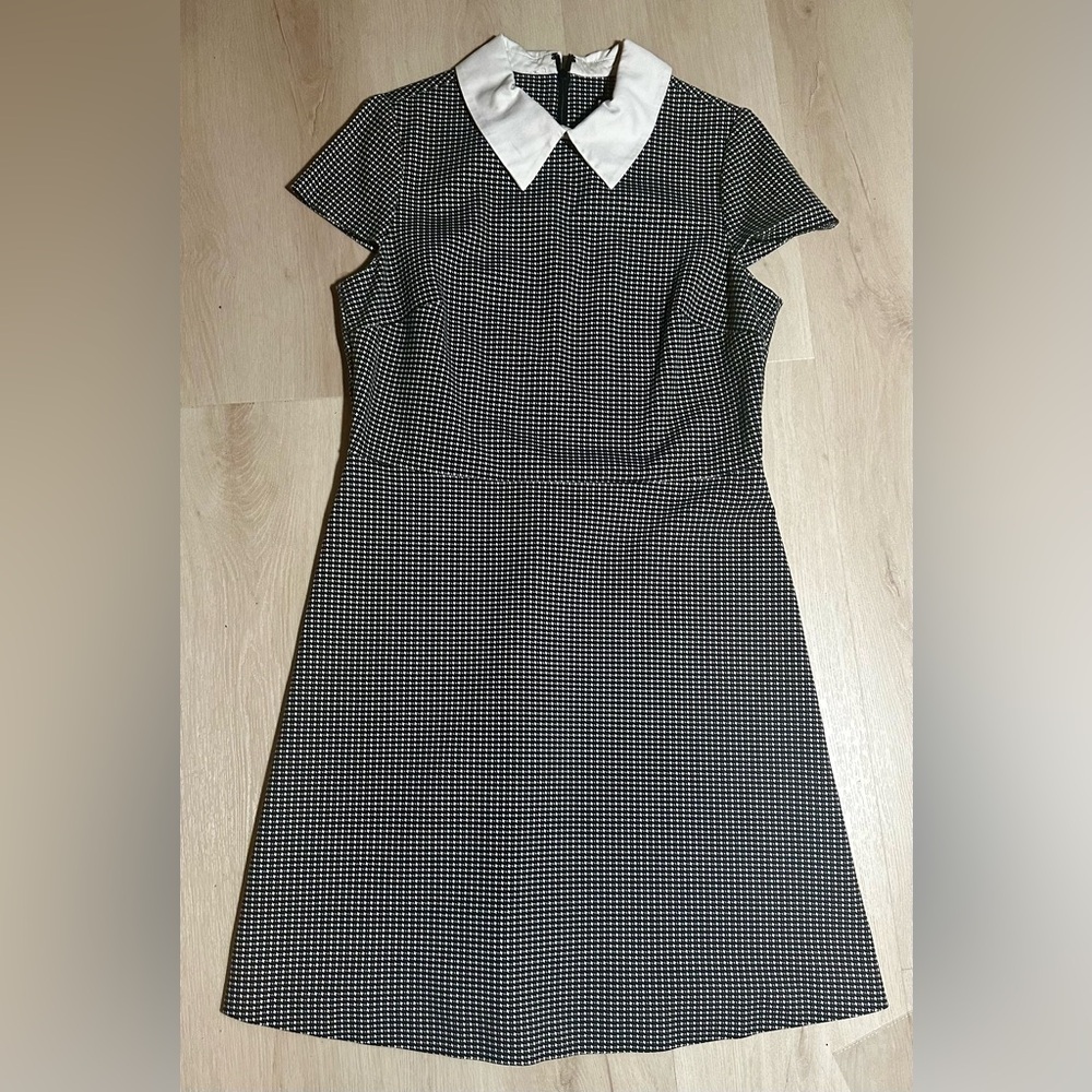 Amanda + Chelsea Houndstooth Dress Size 10